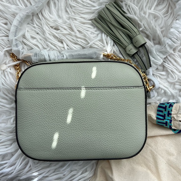 Tory Burch McGraw Camera Bag - Pine Frost - NWT - Picture 4 of 7